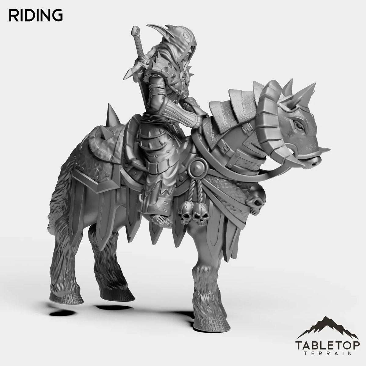 Tabletop Terrain Miniature DK Elves Female