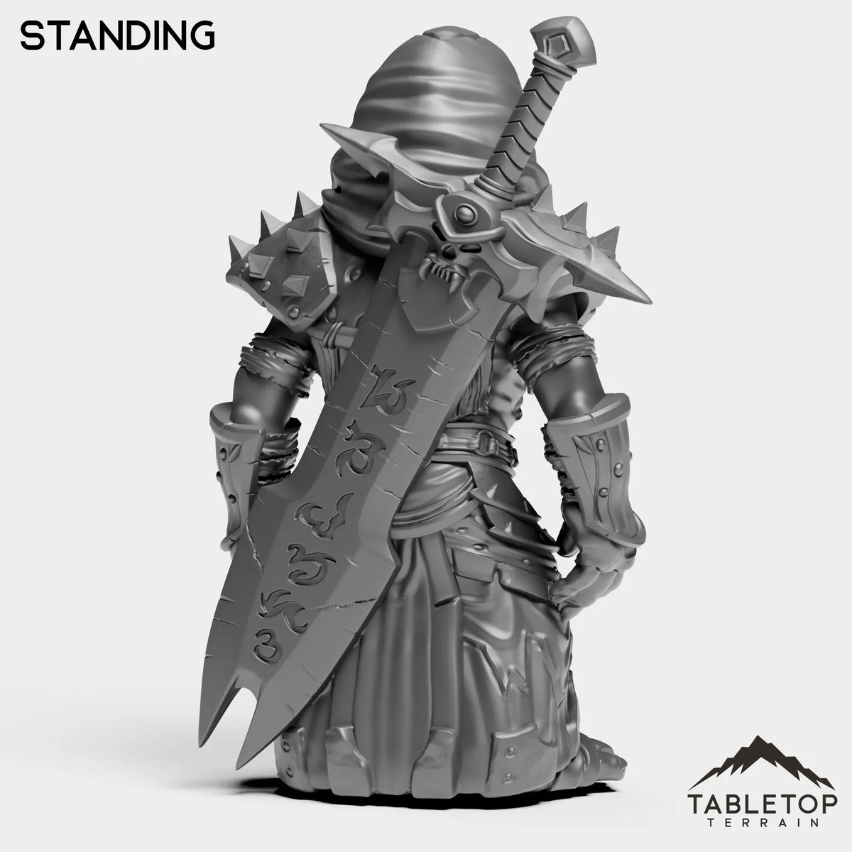 Tabletop Terrain Miniature DK Gnome Female