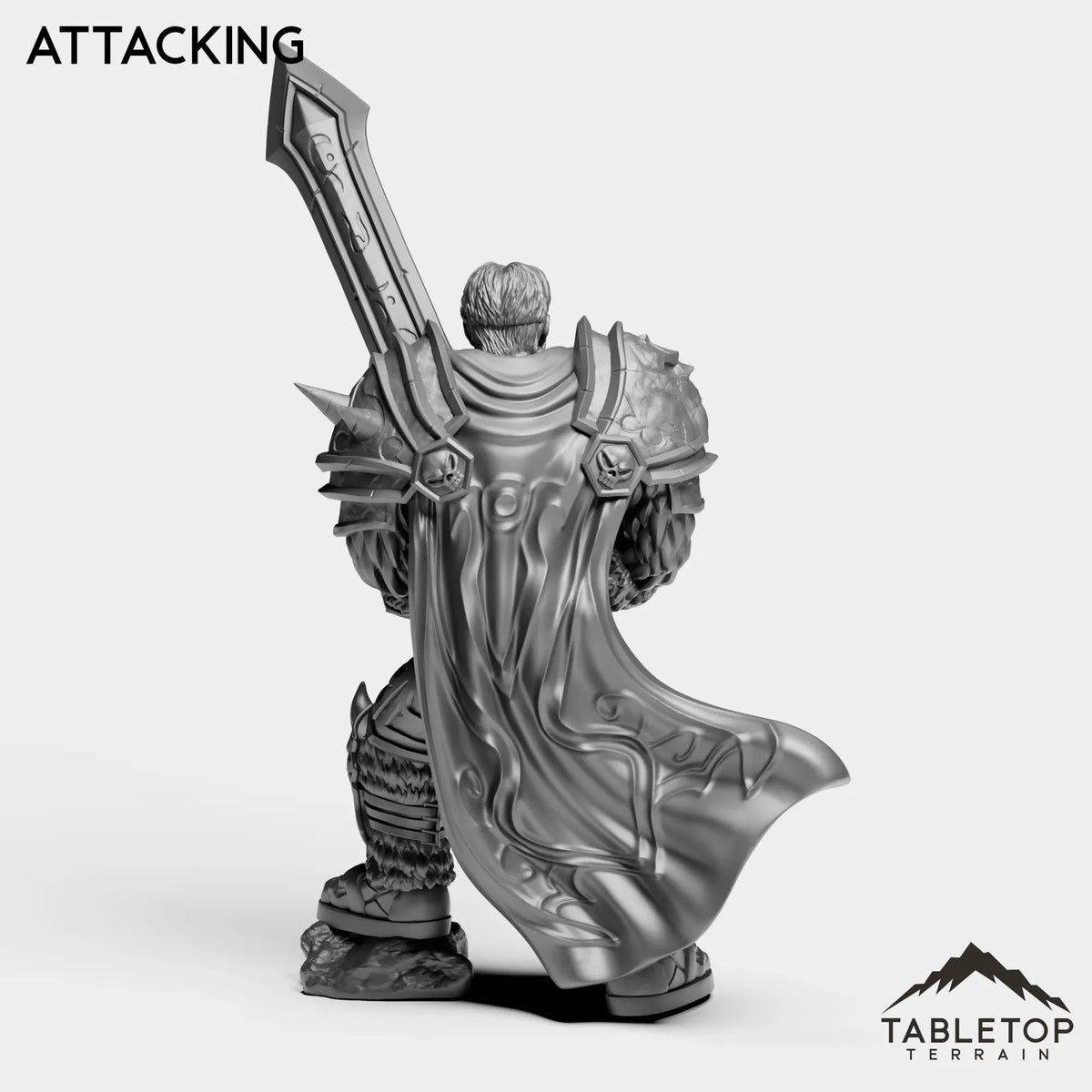 Tabletop Terrain Miniature DK Horseman King