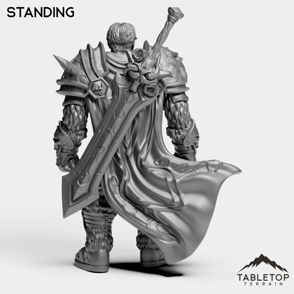 Tabletop Terrain Miniature DK Horseman King
