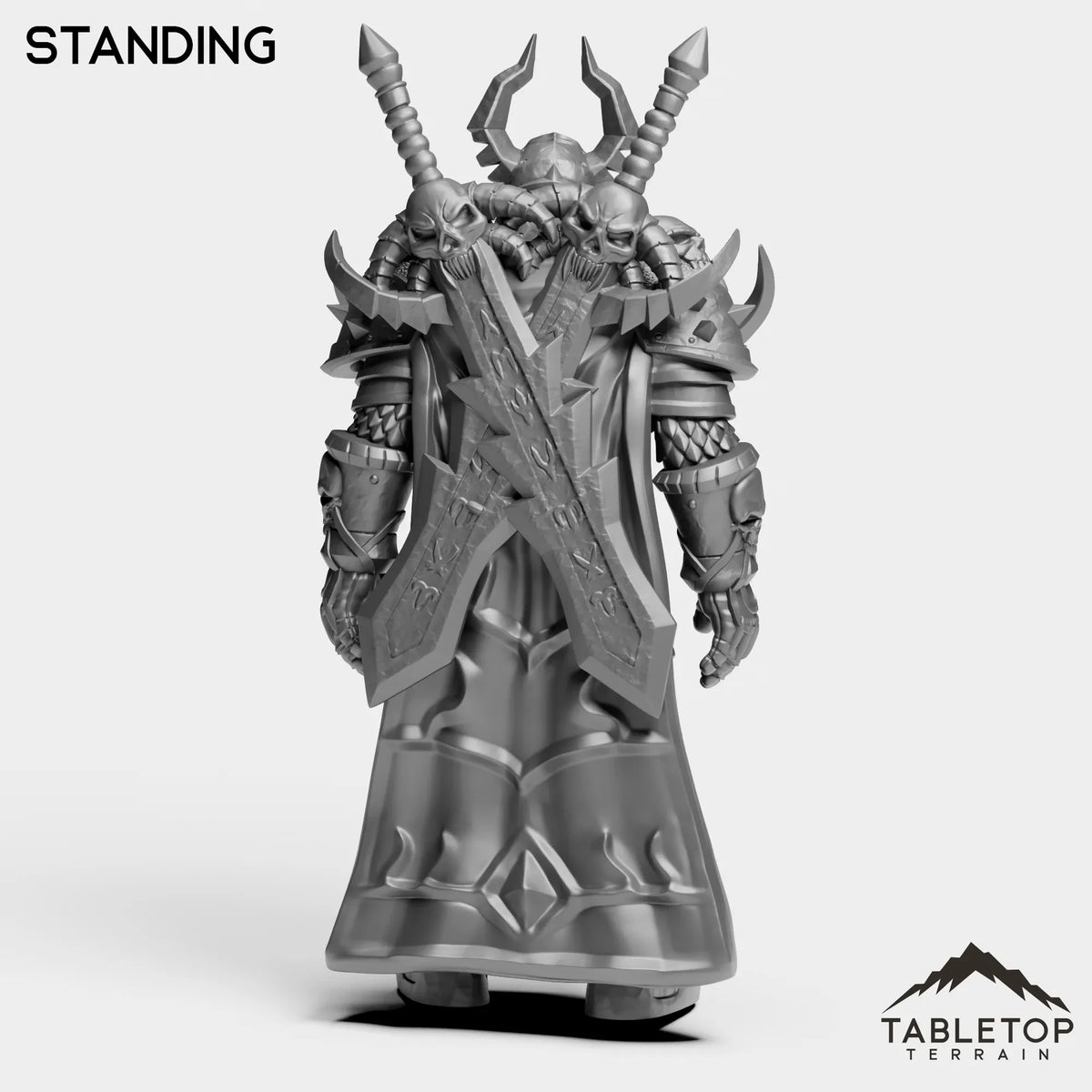 Tabletop Terrain Miniature DK Horseman Leader