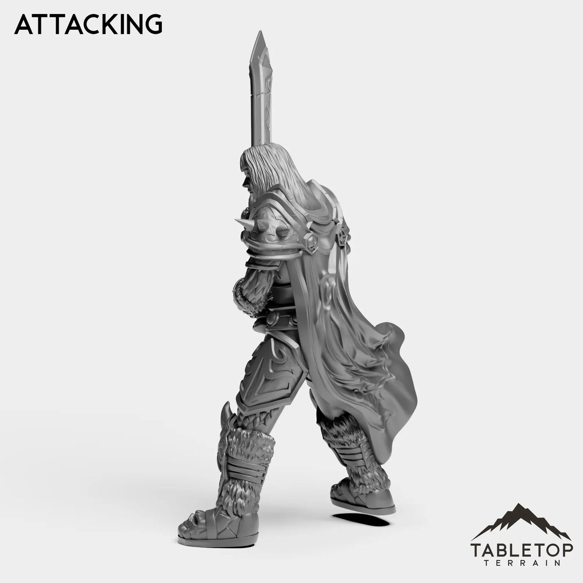 Tabletop Terrain Miniature DK Horseman Priestess