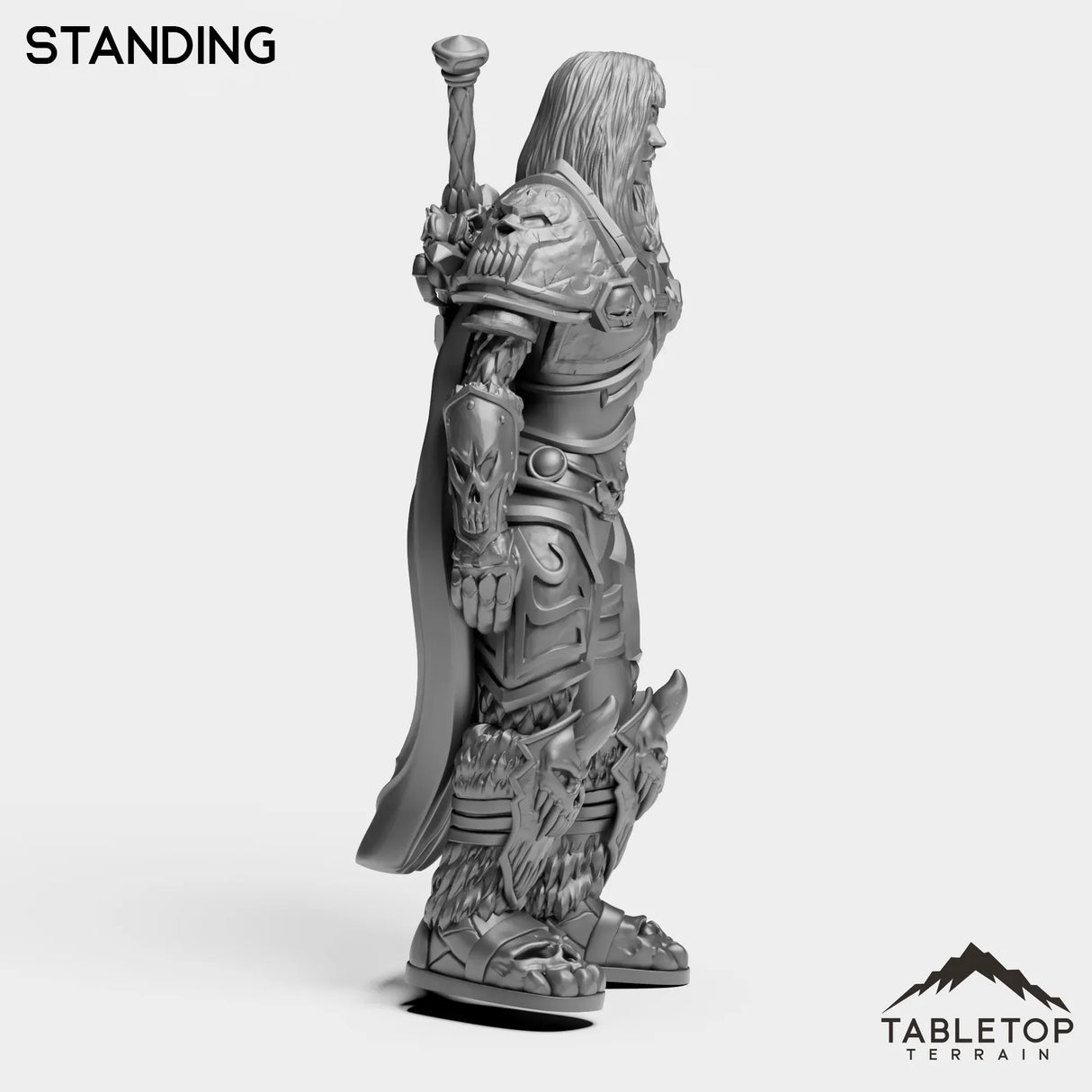 Tabletop Terrain Miniature DK Horseman Priestess