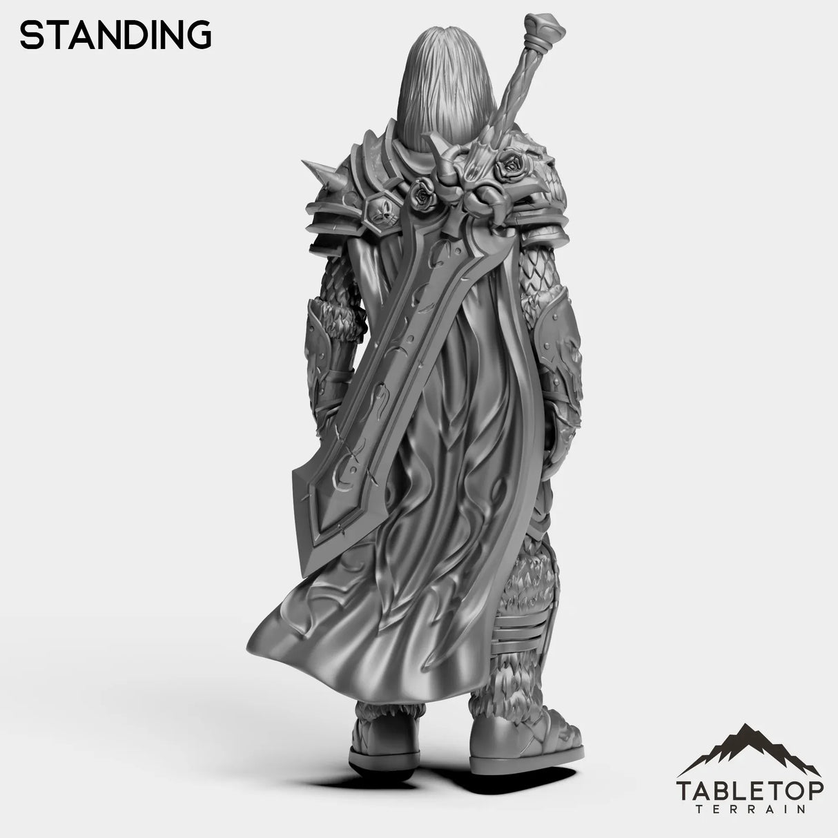 Tabletop Terrain Miniature DK Horseman Priestess