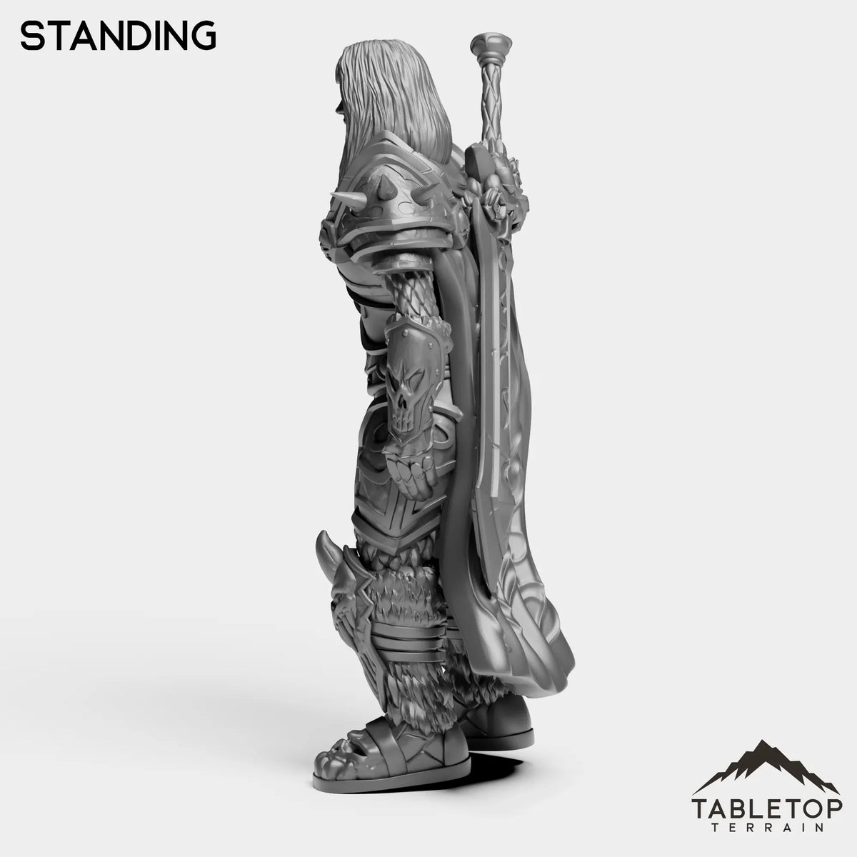 Tabletop Terrain Miniature DK Horseman Priestess