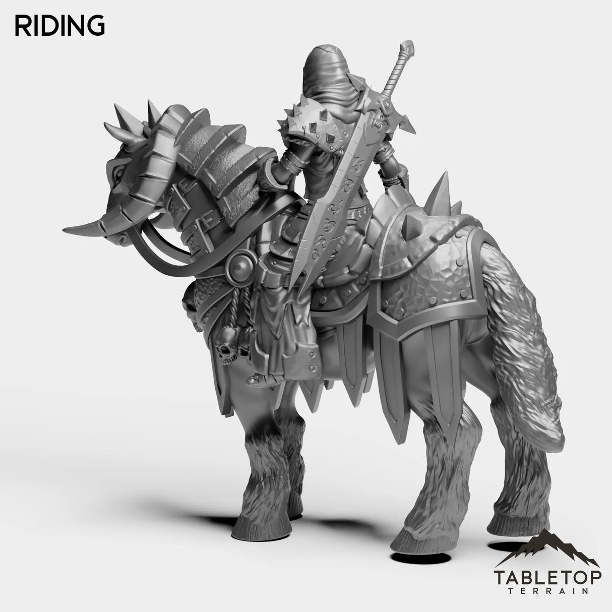 Tabletop Terrain Miniature DK Human Female