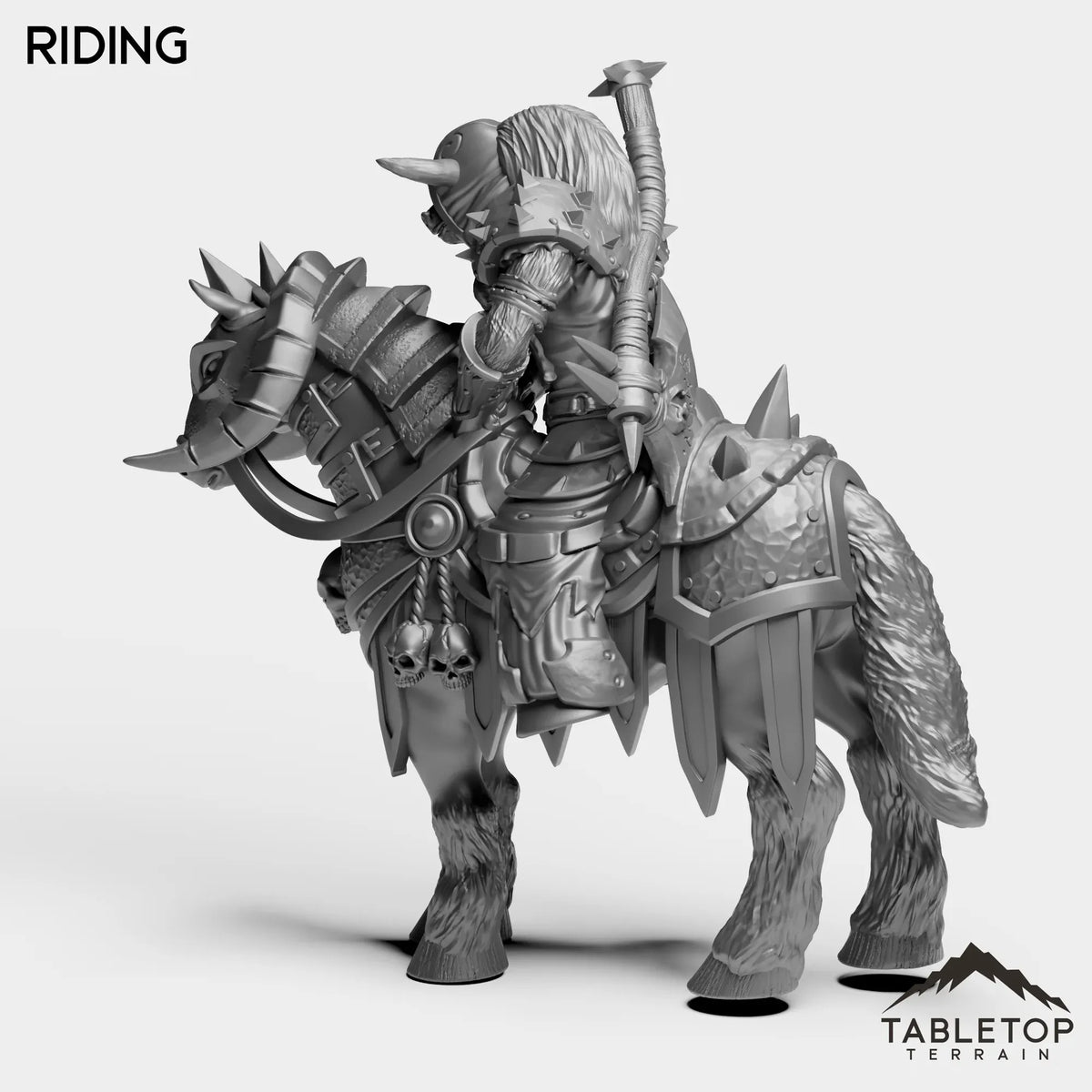 Tabletop Terrain Miniature DK Minotaur Female