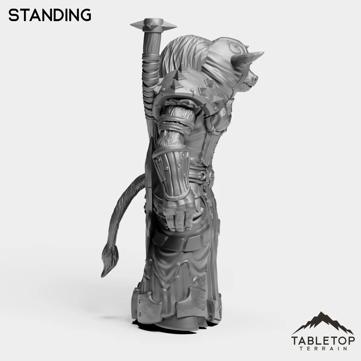 Tabletop Terrain Miniature DK Minotaur Female