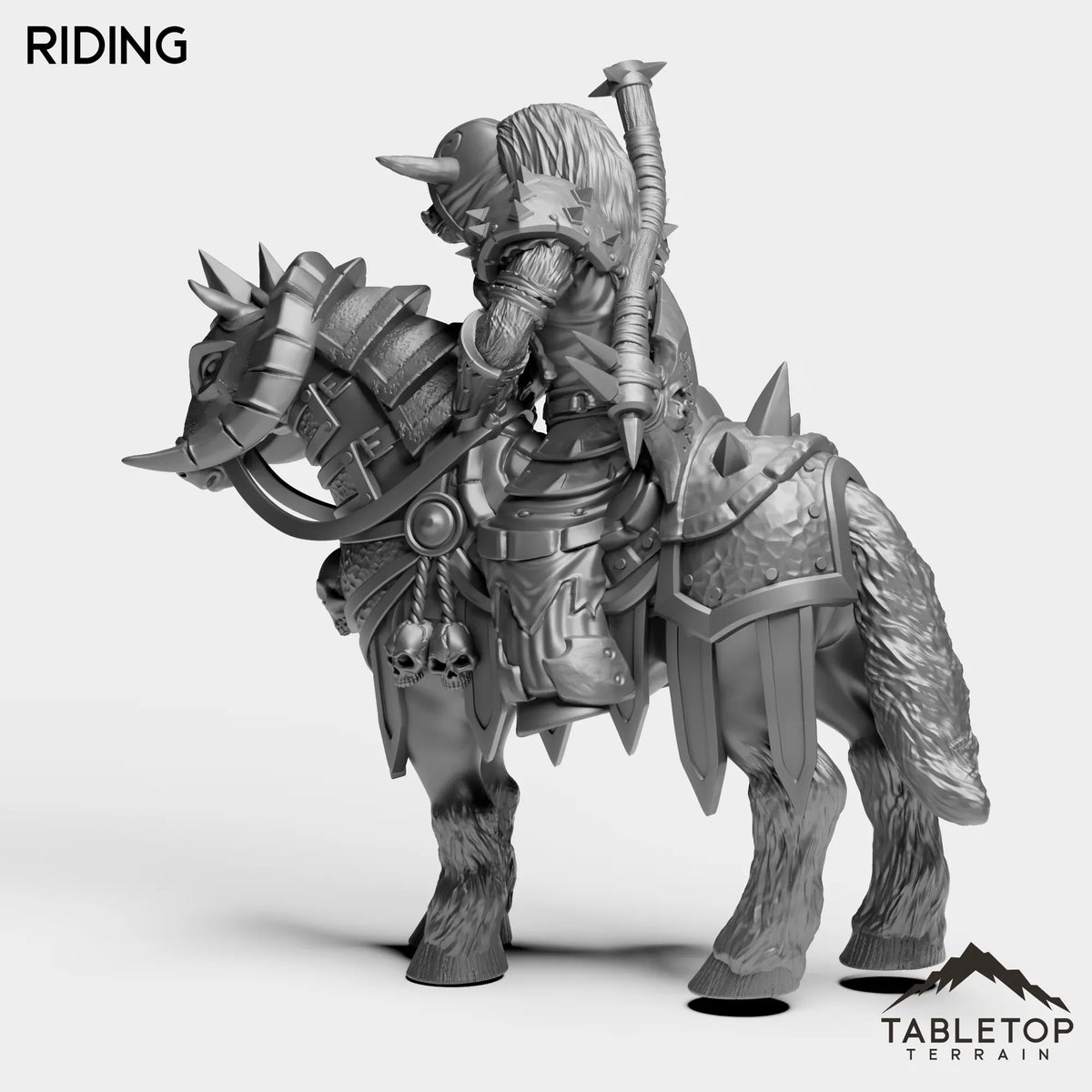 Tabletop Terrain Miniature DK Minotaurs Female