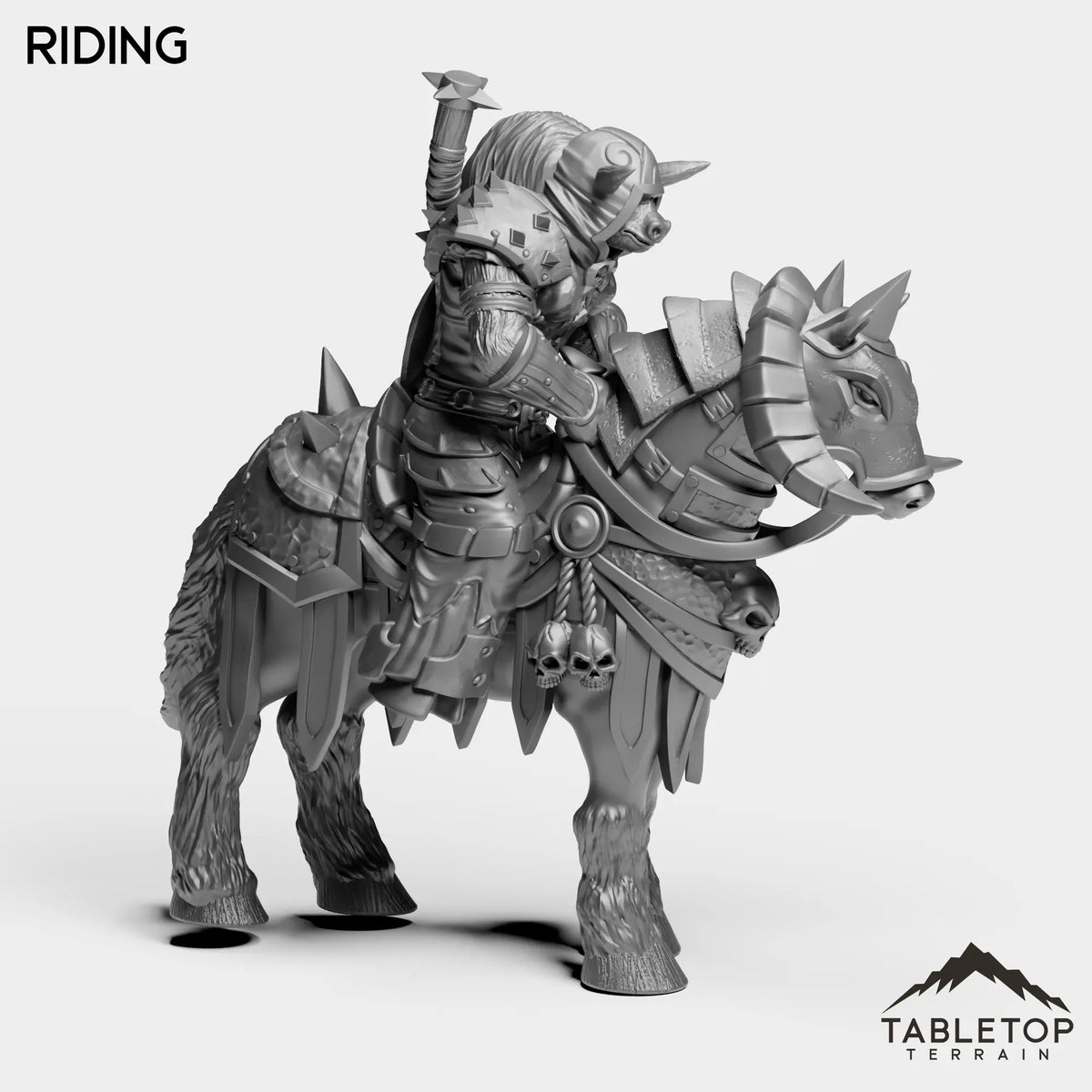 Tabletop Terrain Miniature DK Minotaurs Female