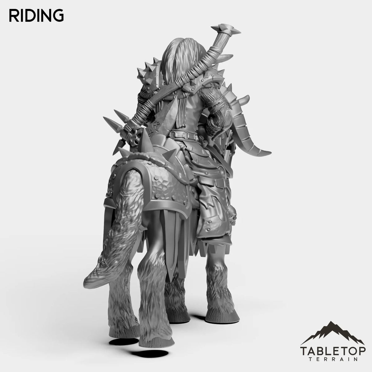 Tabletop Terrain Miniature DK Minotaurs Female