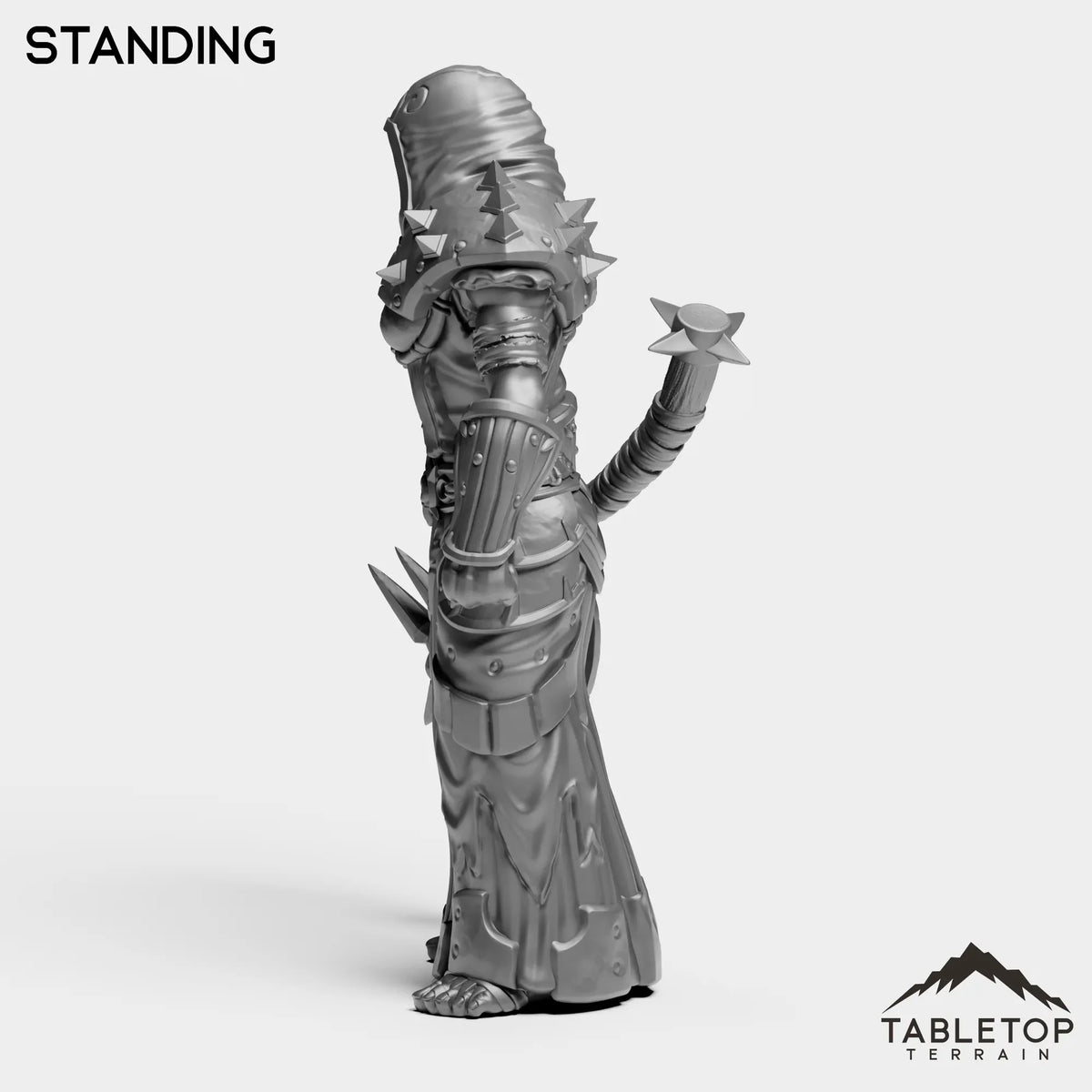 Tabletop Terrain Miniature DK Orc Female