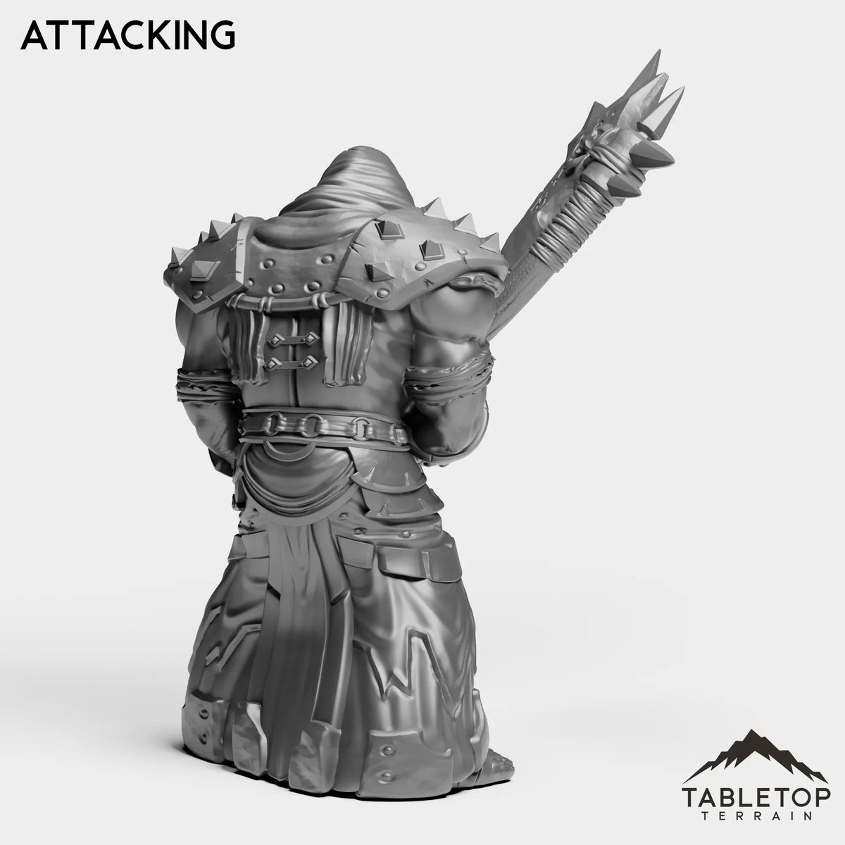 Tabletop Terrain Miniature DK Orcs