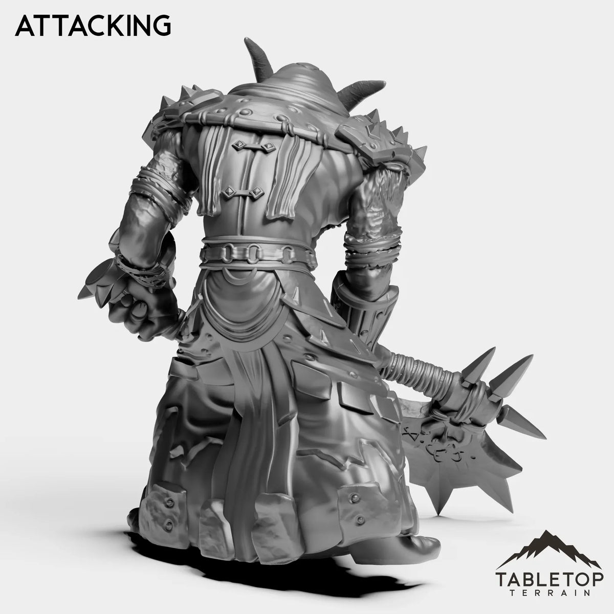 Tabletop Terrain Miniature DK Troll