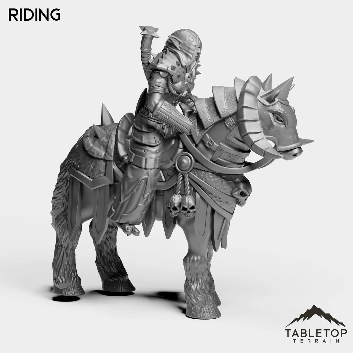 Tabletop Terrain Miniature DK Troll Female