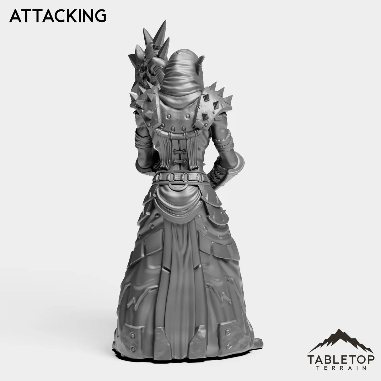 Tabletop Terrain Miniature DK Troll Female