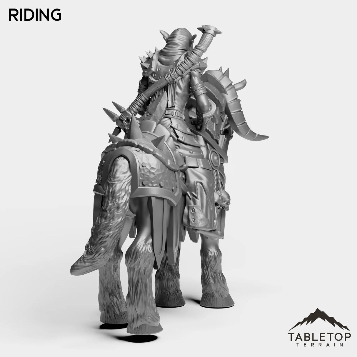 Tabletop Terrain Miniature DK Troll Female