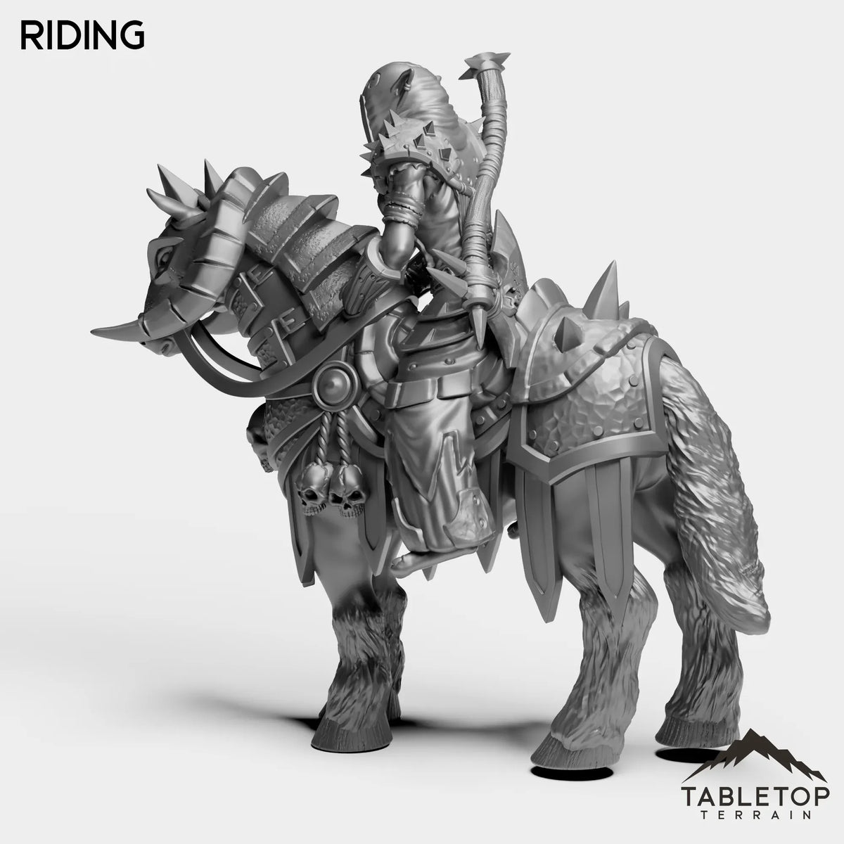 Tabletop Terrain Miniature DK Troll Female