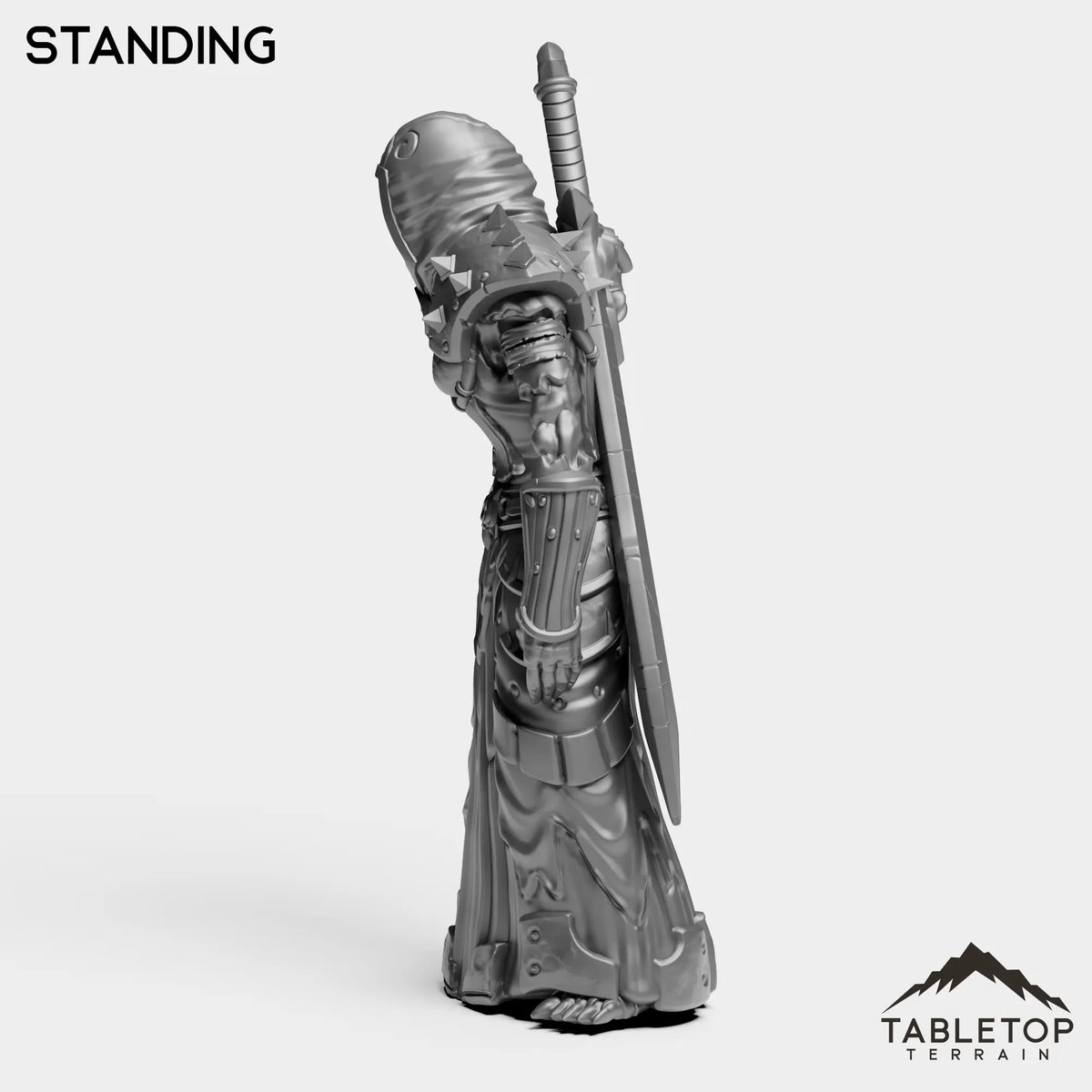 Tabletop Terrain Miniature DK Undead Female