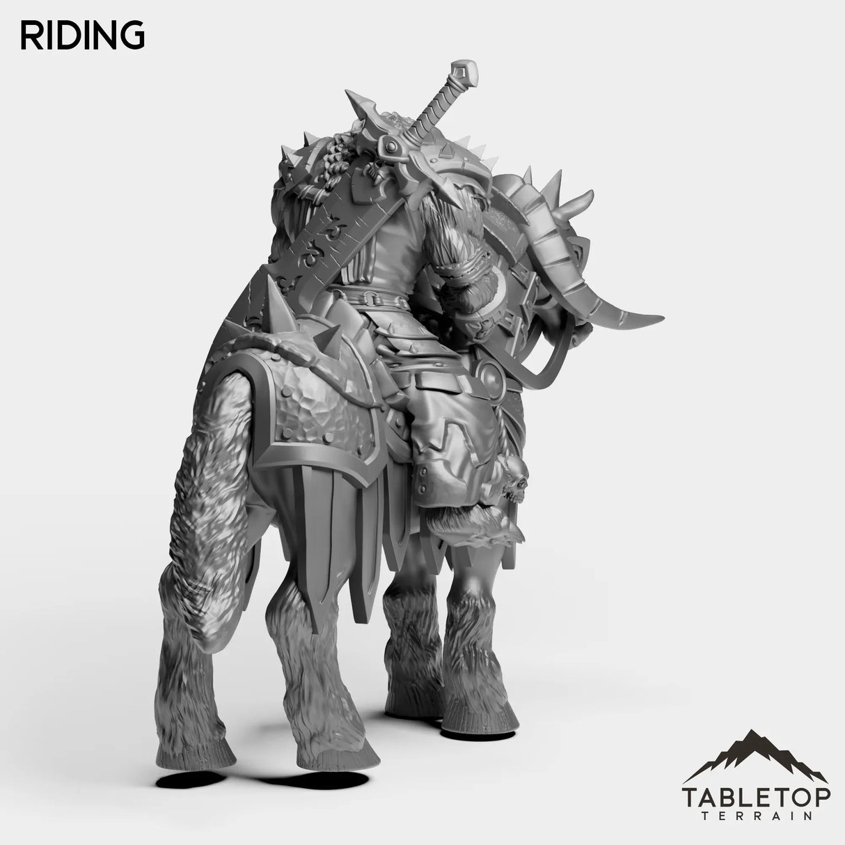 Tabletop Terrain Miniature DK Werewolf
