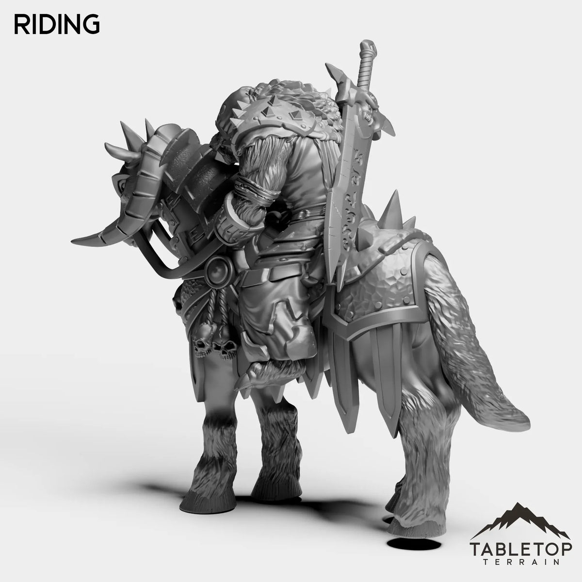 Tabletop Terrain Miniature DK Werewolf