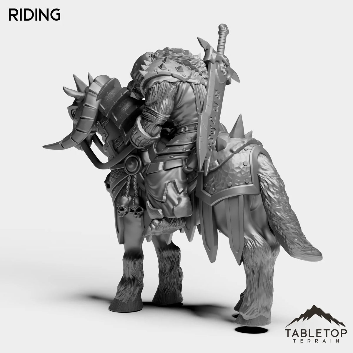 Tabletop Terrain Miniature DK Werewolf