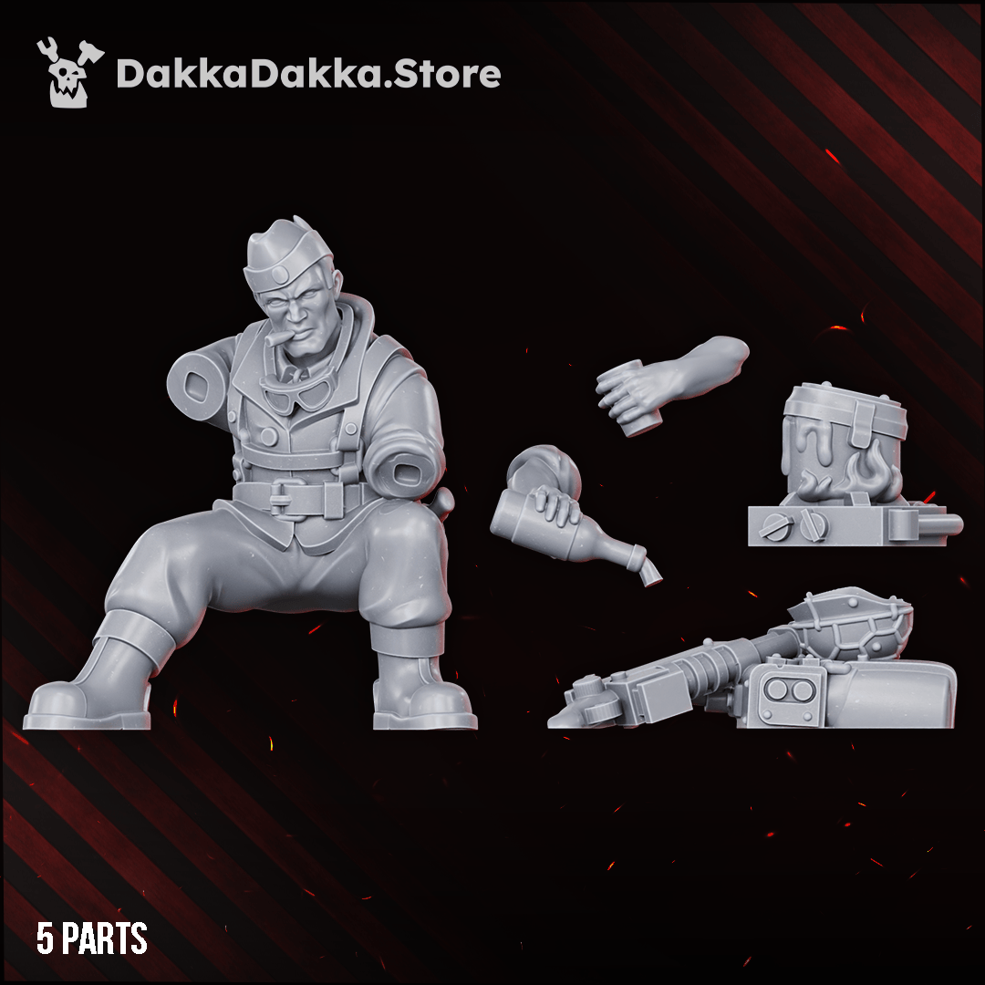 Tabletop Terrain Miniature Doomsday Division Promo Model (Get it for free - see description)