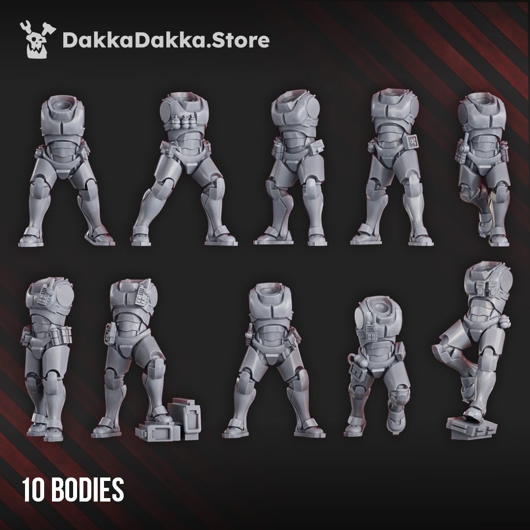 Tabletop Terrain Miniature Doomsday Lab Killers (build-kit)