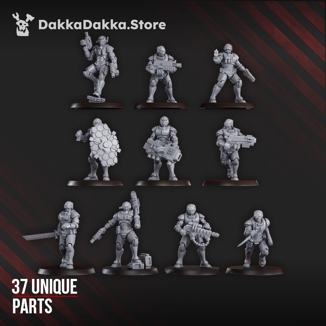 Tabletop Terrain Miniature Doomsday Lab Killers (build-kit)