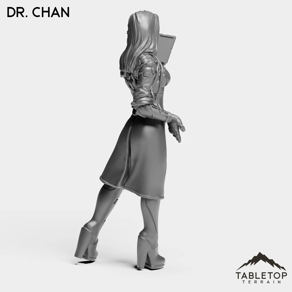Tabletop Terrain Miniature Dr. Chan - Onlookers