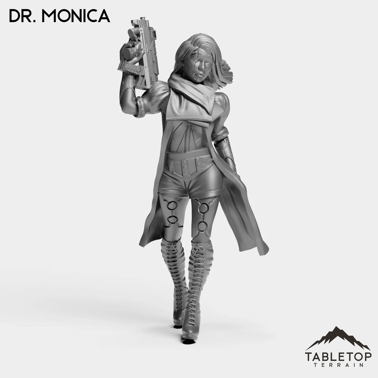 Tabletop Terrain Miniature Dr Monica - S.A.R. Angels