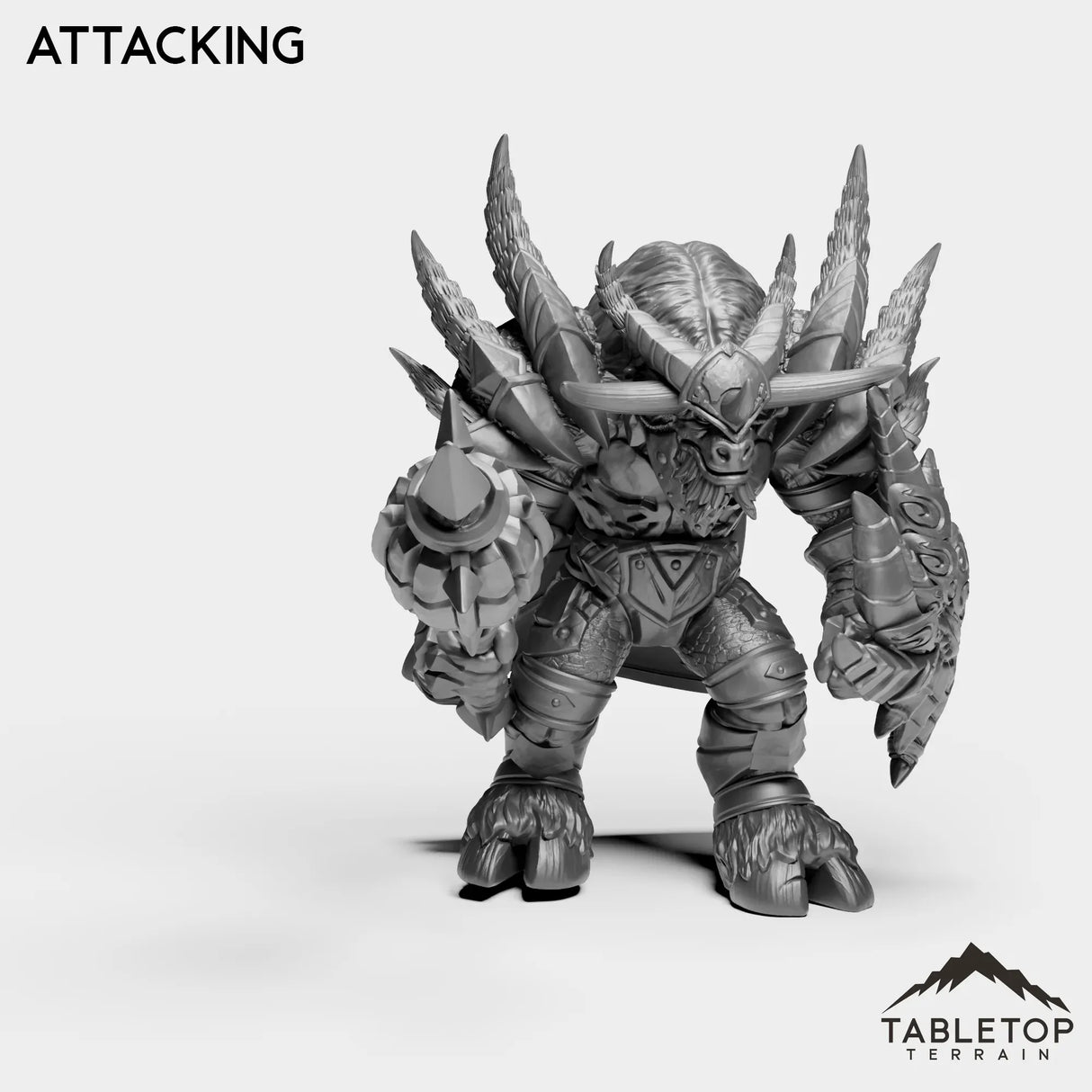 Tabletop Terrain Miniature Drake Master