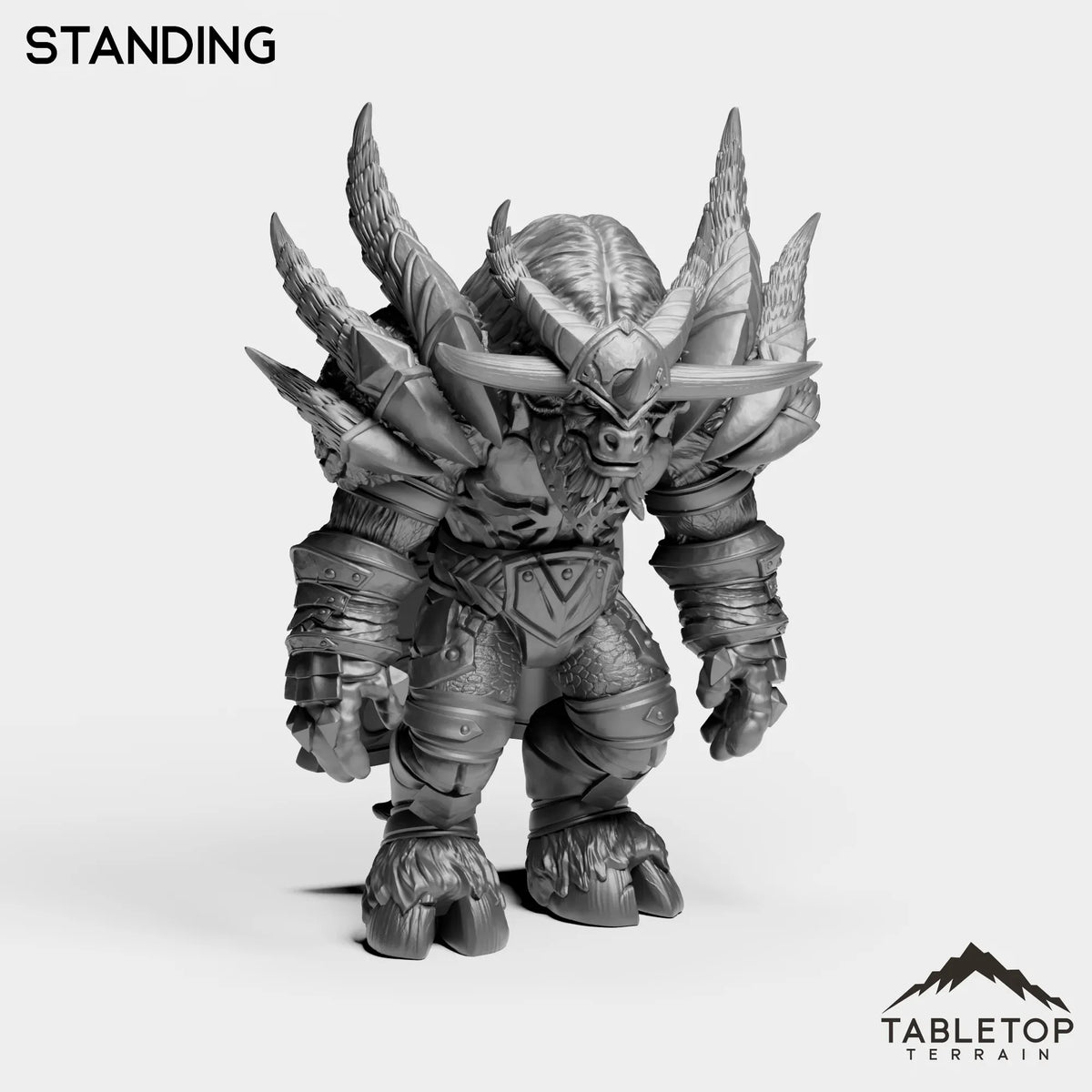 Tabletop Terrain Miniature Drake Master