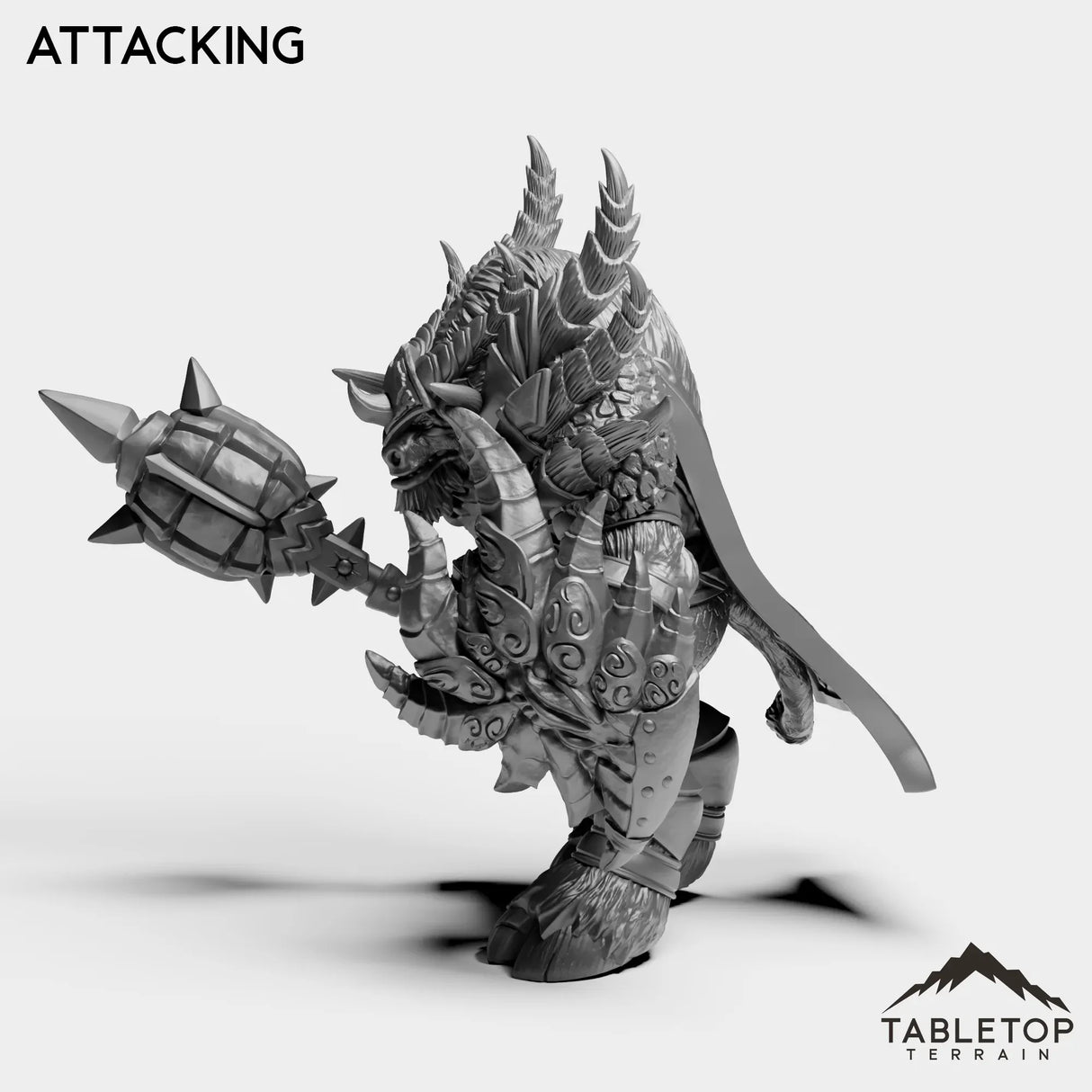 Tabletop Terrain Miniature Drake Master