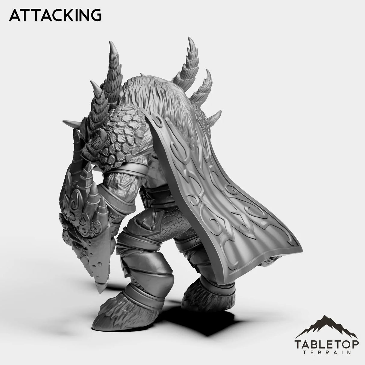 Tabletop Terrain Miniature Drake Master