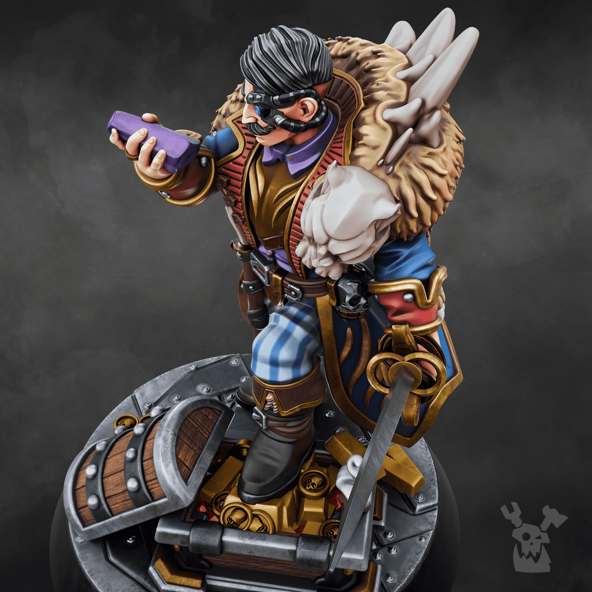 Tabletop Terrain Miniature Drake The Beast