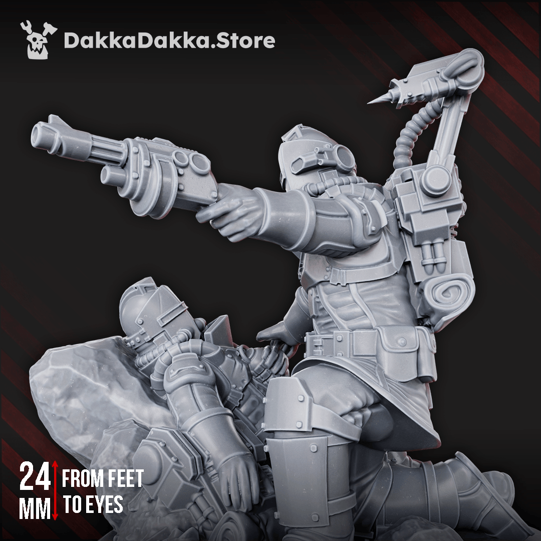 Tabletop Terrain Miniature Dramatic pose Medic