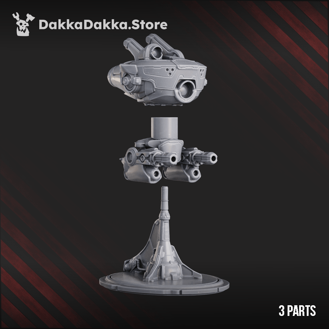 Tabletop Terrain Miniature Drone (Black Sun Covenant)