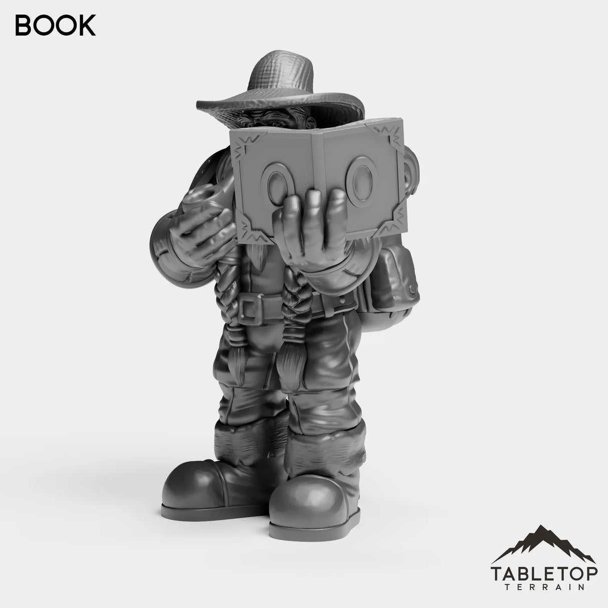 Tabletop Terrain Miniature Dwarf Archaeologist