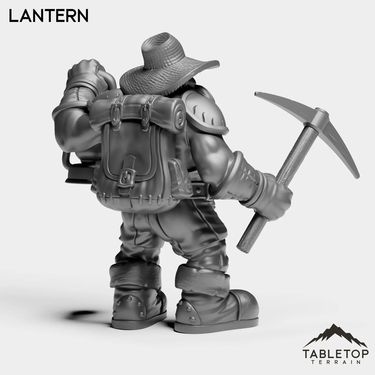 Tabletop Terrain Miniature Dwarf Archaeologist