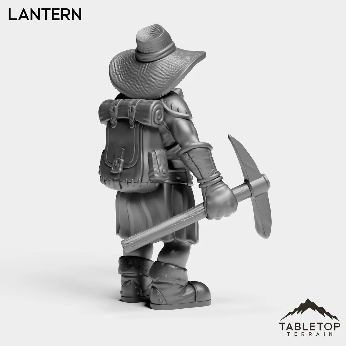 Tabletop Terrain Miniature Dwarf Archaeoloigist Female