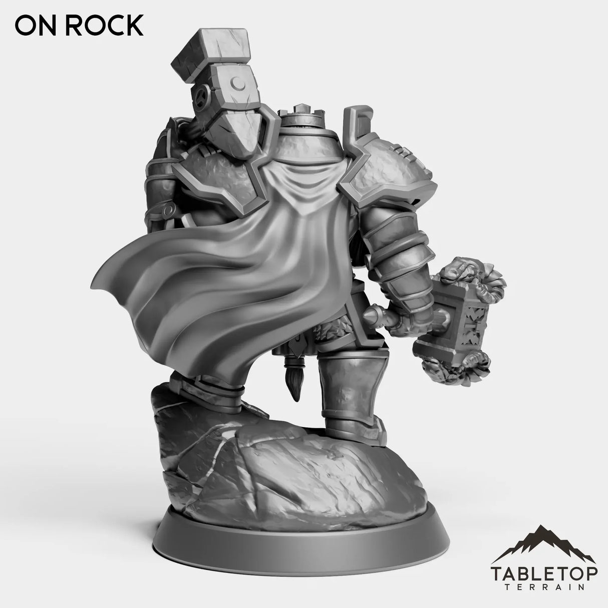Tabletop Terrain Miniature Dwarf Leader