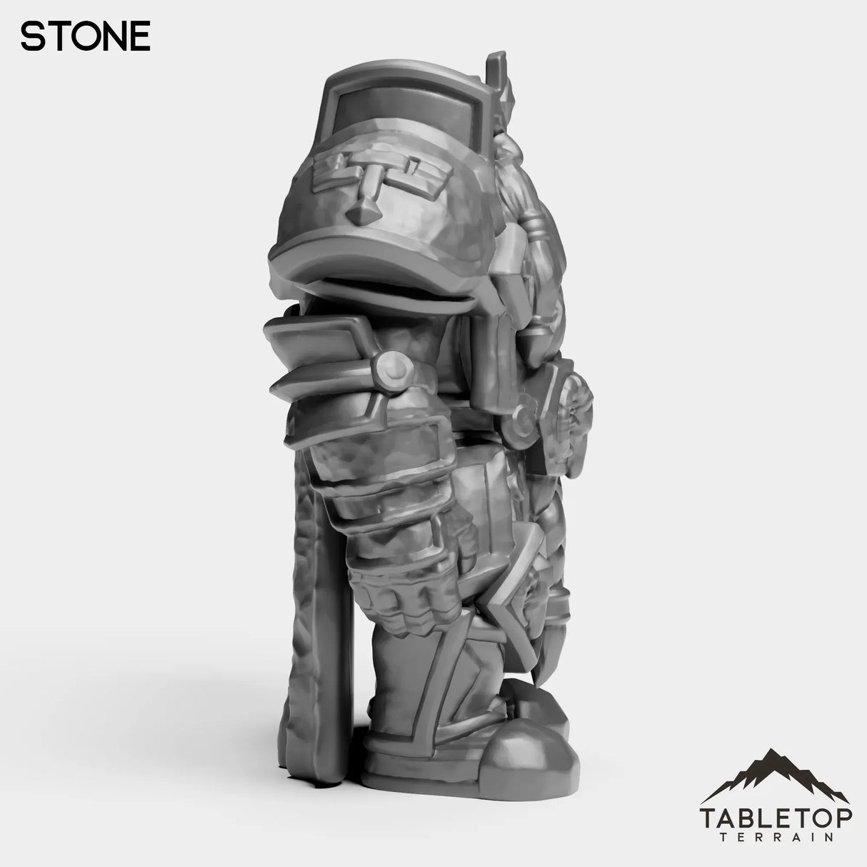 Tabletop Terrain Miniature Dwarf Leader