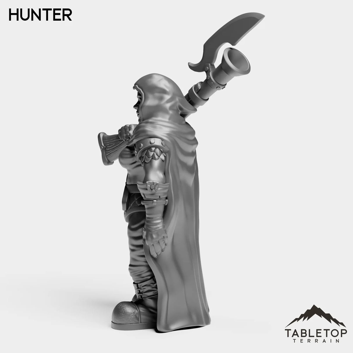 Tabletop Terrain Miniature Dwarf Rifleman Female