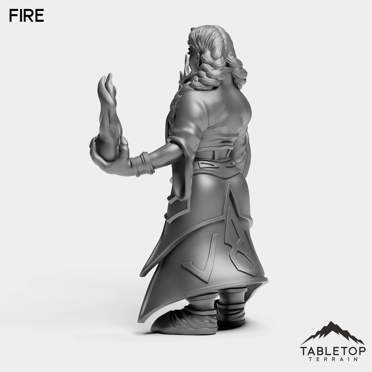 Tabletop Terrain Miniature Dwarf Shadow Priestess