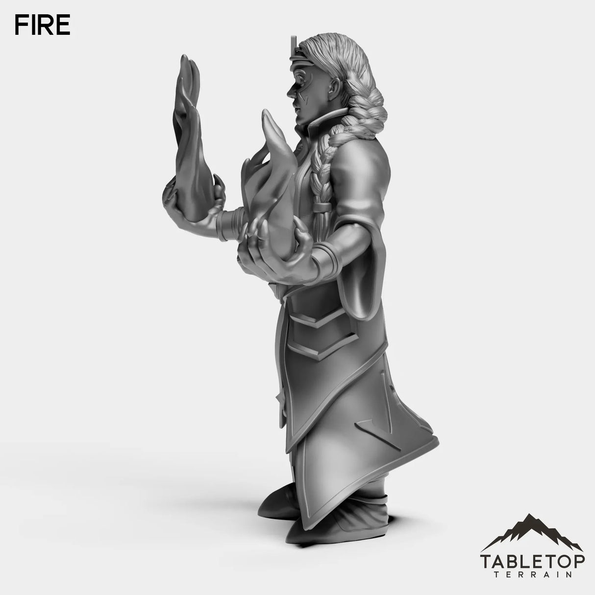 Tabletop Terrain Miniature Dwarf Shadow Priestess