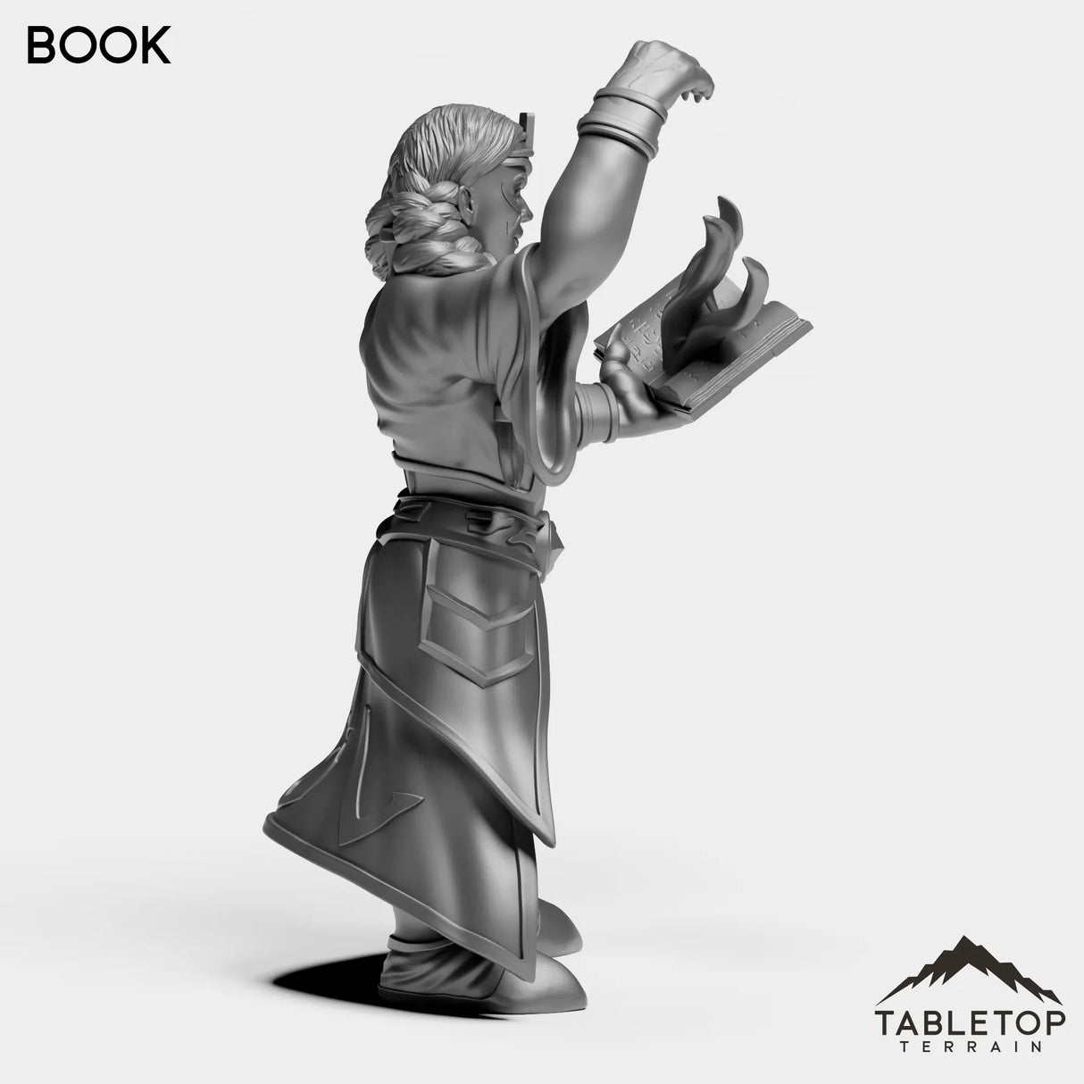 Tabletop Terrain Miniature Dwarf Shadow Priestess