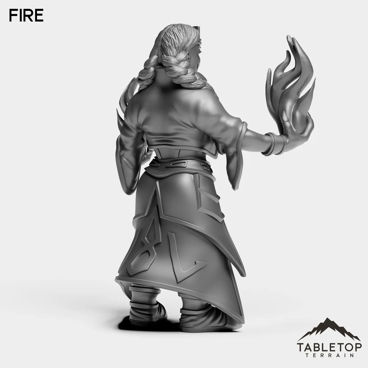 Tabletop Terrain Miniature Dwarf Shadow Priestess