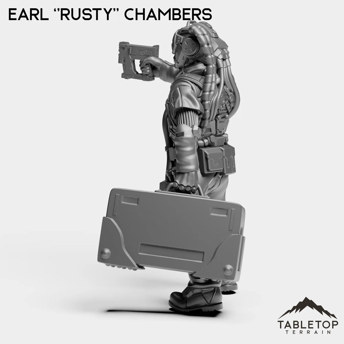 Tabletop Terrain Miniature Earl ''Rusty'' Chambers