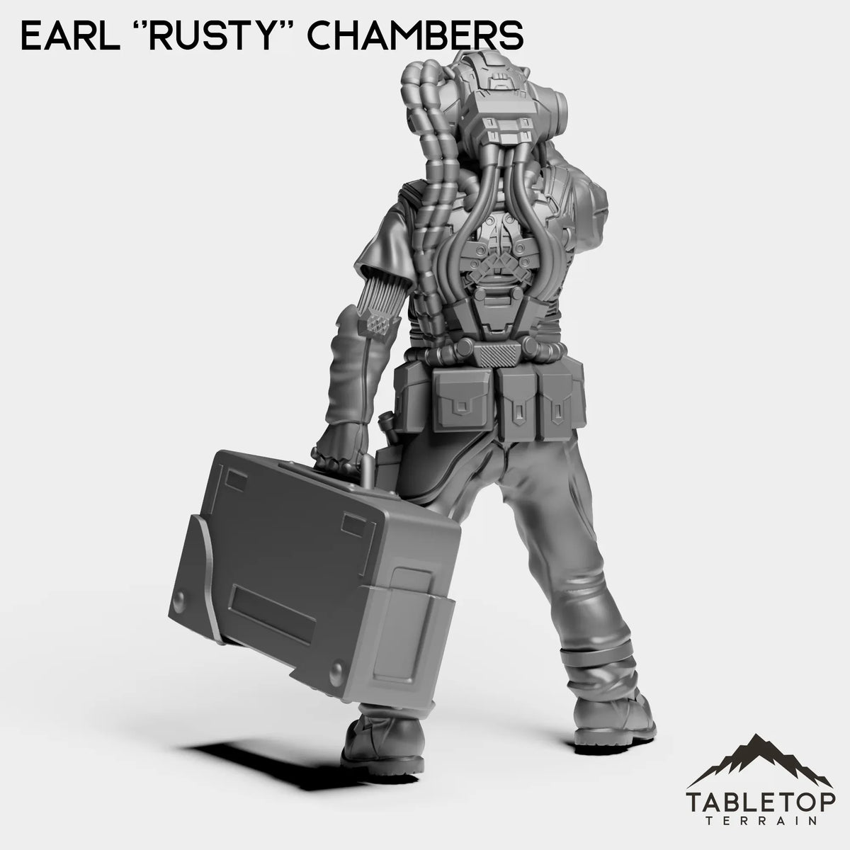 Tabletop Terrain Miniature Earl ''Rusty'' Chambers